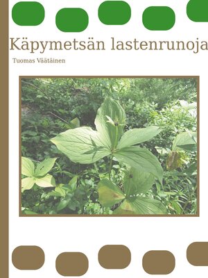 cover image of Käpymetsän lastenrunoja